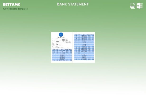 Модерен стил Индиската државна банка на Индија шаблон за страници со зборови за 